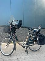 Sparta mamafiets met fietstassen, Ophalen, 2 zitjes, Sparta, Gebruikt