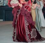 Bordeaux bindalli-kaftan maat 52/54, Kleding | Dames, Ophalen of Verzenden, Zo goed als nieuw, Rood, Jurk