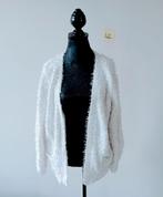 Warme trui. Lang vest. Wit. Maat 42, Kleding | Dames, Grote Maten, Ophalen of Verzenden, Zo goed als nieuw, Wit, Trui of Vest
