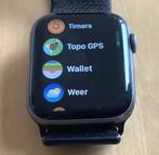Apple watch serie 4, 44 mm, Ophalen of Verzenden, Gebruikt, Zwart, IOS