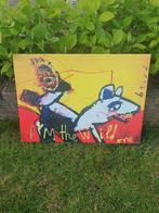 Herman Brood canvas schilderij I'm the wild one, Ophalen