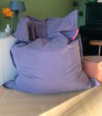 Fatboy original blauw grijs katoen, Ophalen, Gebruikt, Blauw, Zitzak