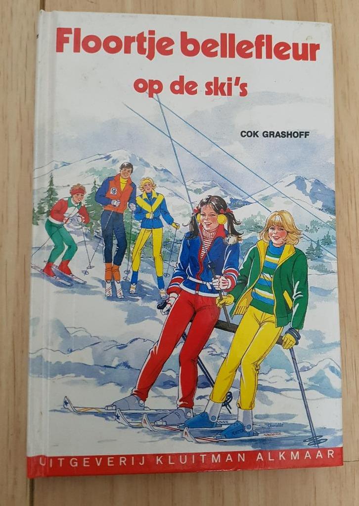 Vintage. Kinderboek Floortje Bellefleur op de ski’s. Cok Gra, Boeken, Kinderboeken | Jeugd | onder 10 jaar, Zo goed als nieuw