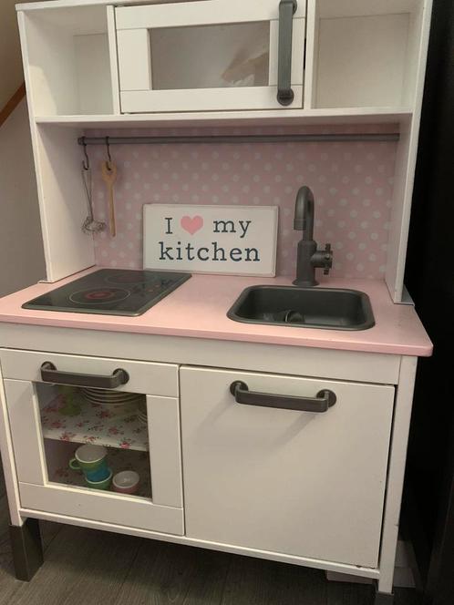 Ikea keuken gepimpt!, Kinderen en Baby's, Speelgoed | Speelkeukens, Zo goed als nieuw, Hout, Ophalen