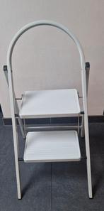 Excelsior huidhoudtrap, 2 treden, Doe-het-zelf en Verbouw, Ladders en Trappen, Gebruikt, Trap, Ophalen of Verzenden, Opvouwbaar of Inschuifbaar