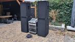 Dikke geluid set dubbel 18 inch subs + toppen + vol rack, Audio, Tv en Foto, Luidsprekers, Zo goed als nieuw, Complete surroundset