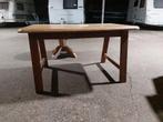 Houten eettafel, 100 tot 150 cm, Zo goed als nieuw, Rechthoekig, 50 tot 100 cm