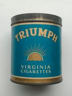 Triumph Cigarettes blik, Gebruikt, Ophalen of Verzenden