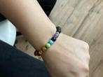 Kralen armband met lavastenen en chakra stenen, Overige materialen, Overige kleuren, Nieuw, Ophalen of Verzenden
