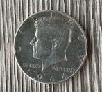Halve dollar zilveren munt Amerika Kennedy 1964, Postzegels en Munten, Munten | Amerika, Ophalen of Verzenden, Midden-Amerika