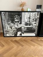 Grote foto Audrey Hepburn NY, Huis en Inrichting, Woonaccessoires | Schilderijen, Tekeningen en Foto's, Foto of Poster, Ophalen of Verzenden
