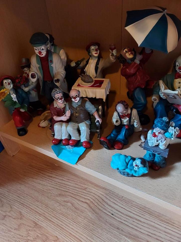 Gilde Clowns grote collectie, Verzamelen, Beelden en Beeldjes, Zo goed als nieuw, Ophalen of Verzenden