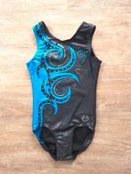 Turnpakje TT maat 122/128/134, Sport en Fitness, Turnen, Blauw, Zo goed als nieuw, Turnpak(je), Kindermaat 122 t/m 140