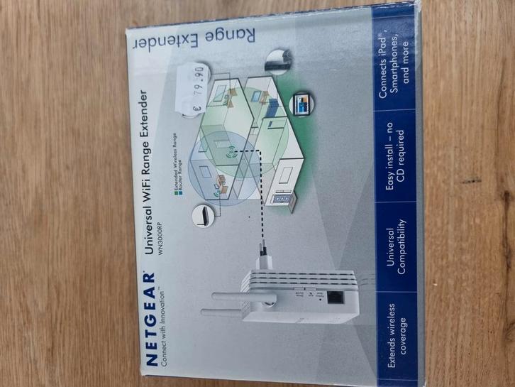 NETGEAR WN3000RP, Computers en Software, Netwerkkaarten, Nieuw, Ophalen of Verzenden