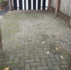 GRATIS circa 12m2 grijze betonklinkers, Tuin en Terras, Tegels en Klinkers, Ophalen, Gebruikt, Klinkers, 10 m² of meer