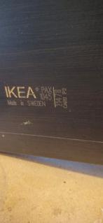 ikea hang/legkast bruinzwart. Hoog 201, breed 100 , diep 58, Huis en Inrichting, Kasten | Kledingkasten, Ophalen, Gebruikt, 200 cm of meer