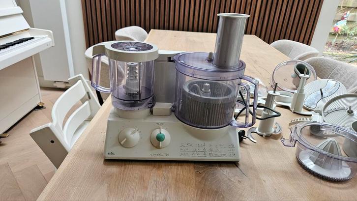 Braun SJ600 Keukenmachine - Compleet, Witgoed en Apparatuur, Keukenmixers, Gebruikt, 3 snelheden of meer, Ophalen of Verzenden
