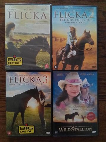 Flicka 1 tm 3 + The Wild Stallion samen  beschikbaar voor biedingen