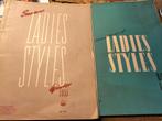Vintage Mode tijdschriften met patroon tekeningen, Ophalen of Verzenden, Zo goed als nieuw