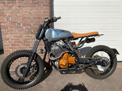 Custom Honda NX650 Dominator, Motoren, Tuning en Styling, Ophalen