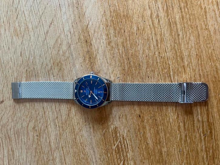 Breitling ocean Limited Edition, Sieraden, Tassen en Uiterlijk, Horloges | Heren, Zo goed als nieuw, Polshorloge, Breitling, Staal