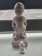 Oud Bartje beeldje grijs 19cm. Suus Berkhout., Ophalen of Verzenden, Mens