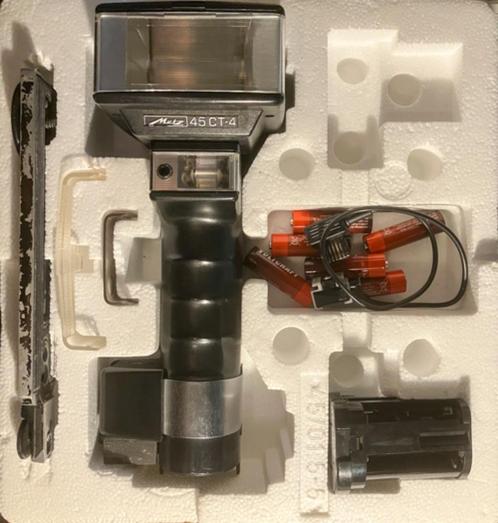 Metz Mecablitz 45 CT-4 (In originele doos), Verzamelen, Fotografica en Filmapparatuur, Flitser, 1980 tot heden, Ophalen of Verzenden