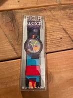 Nieuwe Swatch Pop PWK 141 Letterhead horloge in verpakking, Verzamelen, Retro, Verzenden