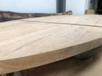 Ovaal eiken tafel, Huis en Inrichting, Tafels | Eettafels, Ophalen, Kersenhout, 100 tot 150 cm, Vijf personen of meer