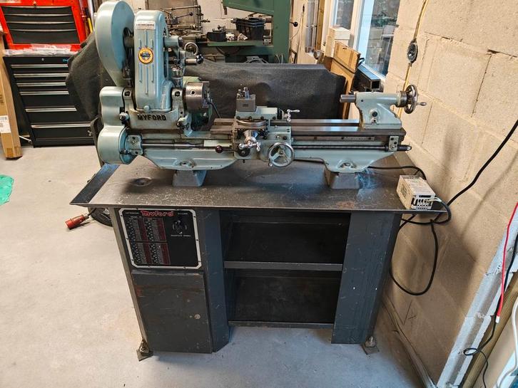 Myford ML7 Metaaldraaibank met Accessoires, Doe-het-zelf en Verbouw, Draaibanken, Gebruikt, Metaaldraaibank, Minder dan 500 mm