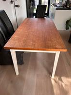 Gebruikte Kersen fineer tafel, Huis en Inrichting, 200 cm of meer, Zo goed als nieuw, Rechthoekig, 50 tot 100 cm