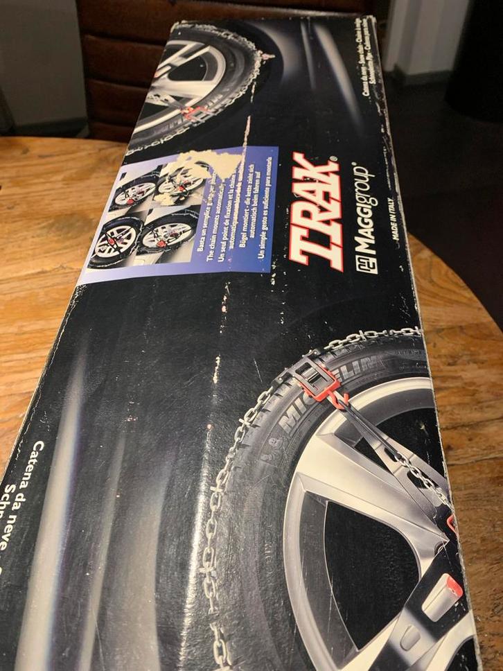 Trak Sneeuwkettingen - 214 Eenvoudig te monteren!, Auto diversen, Sneeuwkettingen, Gebruikt, Ophalen