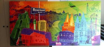 Groot canvas schilderij Roermond beschikbaar voor biedingen