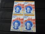 Postzegels - 3x blok van 4 - Koningin Beatrix 60 en 65 ct 19, Postzegels en Munten, Ophalen of Verzenden, Na 1940, Postfris