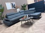 Montel Modena Design Hoekbank - Donker Grijs - 270 x 210, 250 tot 300 cm, -, -, Hoekbank