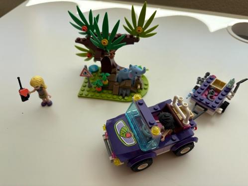 Lego Friends 41421 - Reddingsbasis babyolifant in jungle, Kinderen en Baby's, Speelgoed | Duplo en Lego, Zo goed als nieuw, Lego