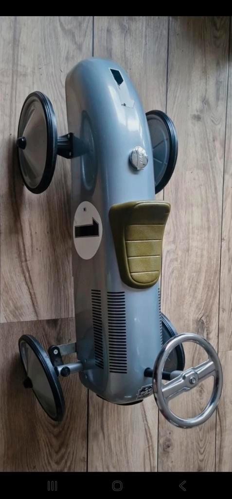 Vintage Loopauto - Raceauto Stijl, Kinderen en Baby's, Speelgoed | Buiten | Voertuigen en Loopfietsen, Gebruikt, Loopvoertuig