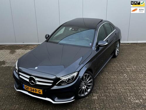 Mercedes-Benz C-klasse C180 AMG PANORAMADAK LEDER CARPLAY ST, Auto's, Mercedes-Benz, Bedrijf, Te koop, C-Klasse, ABS, Achteruitrijcamera