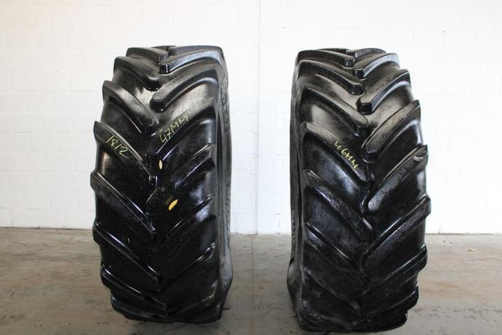 2 stuks 650/65R42 Michelin MULTIBIB geen reparatie 47mm, Zakelijke goederen, Agrarisch | Onderdelen | Banden, Velgen en Assen