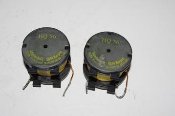 2 x 1,8 mH HQ56 spoelen voor luidspreker wisselfilters beschikbaar voor biedingen
