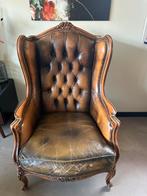 Chesterfield oorfaulteuil, Ophalen, Zo goed als nieuw, 75 tot 100 cm