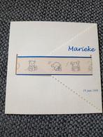 Marieke, Verzamelen, Geboortekaartjes en Visitekaartjes, 1990 tot 2000, Ophalen of Verzenden, Geboortekaartje