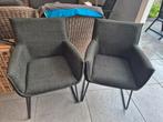 Eetbank en stoelen van Eijerkamp, Huis en Inrichting, Stoelen, Ophalen, Zo goed als nieuw, Grijs, Drie