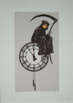 Banksy - Grim Reaper Clock, Ophalen of Verzenden