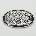 Keltische broche St. Justin, Sieraden, Tassen en Uiterlijk, Broches, Overige materialen, 4 tot 7 cm, Gebruikt, Verzenden