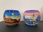 Waxinelichthouders van Hellman Versand (glas) NIEUW, Ophalen of Verzenden, Nieuw, Kandelaar, Minder dan 25 cm
