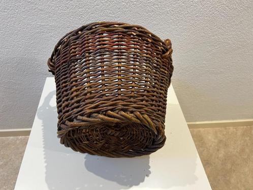 Rotan mand -stevig Riet-met handvaten nieuw 25052025, Tuin en Terras, Bloembakken en Plantenbakken, Nieuw, Overige materialen