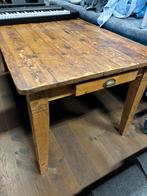 Vintage tafel, Huis en Inrichting, Tafels | Eettafels, Ophalen, Zo goed als nieuw, Rechthoekig, 50 tot 100 cm