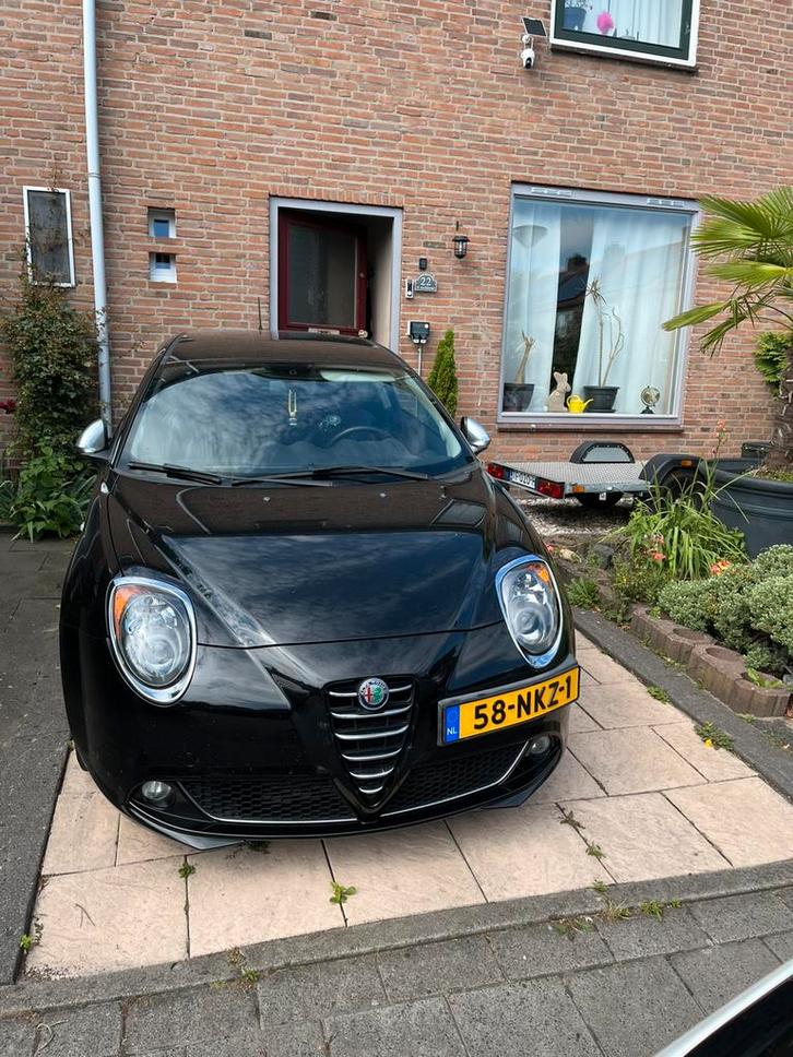 Alfa Romeo MiTo 1.4 Turbo 99KW Multi AIR 2010 Zwart, Auto's, Alfa Romeo, Particulier, MiTo, Benzine, B, Hatchback, Handgeschakeld