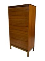 Vintage Wandkast jaloeziedeur Kinnarps jaren 80 design